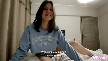 Cutie Stepsister won't let me watch TV in peace POV
