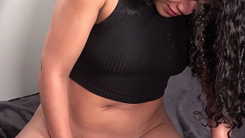 My stepsister had two intense orgasm with this powerful vibrator flower. -XattlaLust- POV.