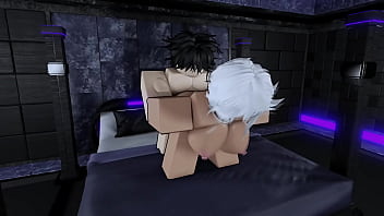 Покорная шлюха трахается со мной в моей личной квартире Roblox