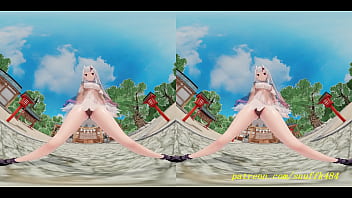 vr180 mmd ayame dance nude 3d hololive