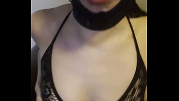Sexy Petite Latina Goddess makes herself cum with her wand