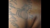 Tattoo On Her Back Say "Beat It Like A Champ" So Thats What I Did