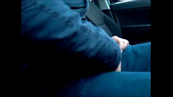 Me playing with my cock on public parking